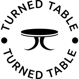 turned table logo